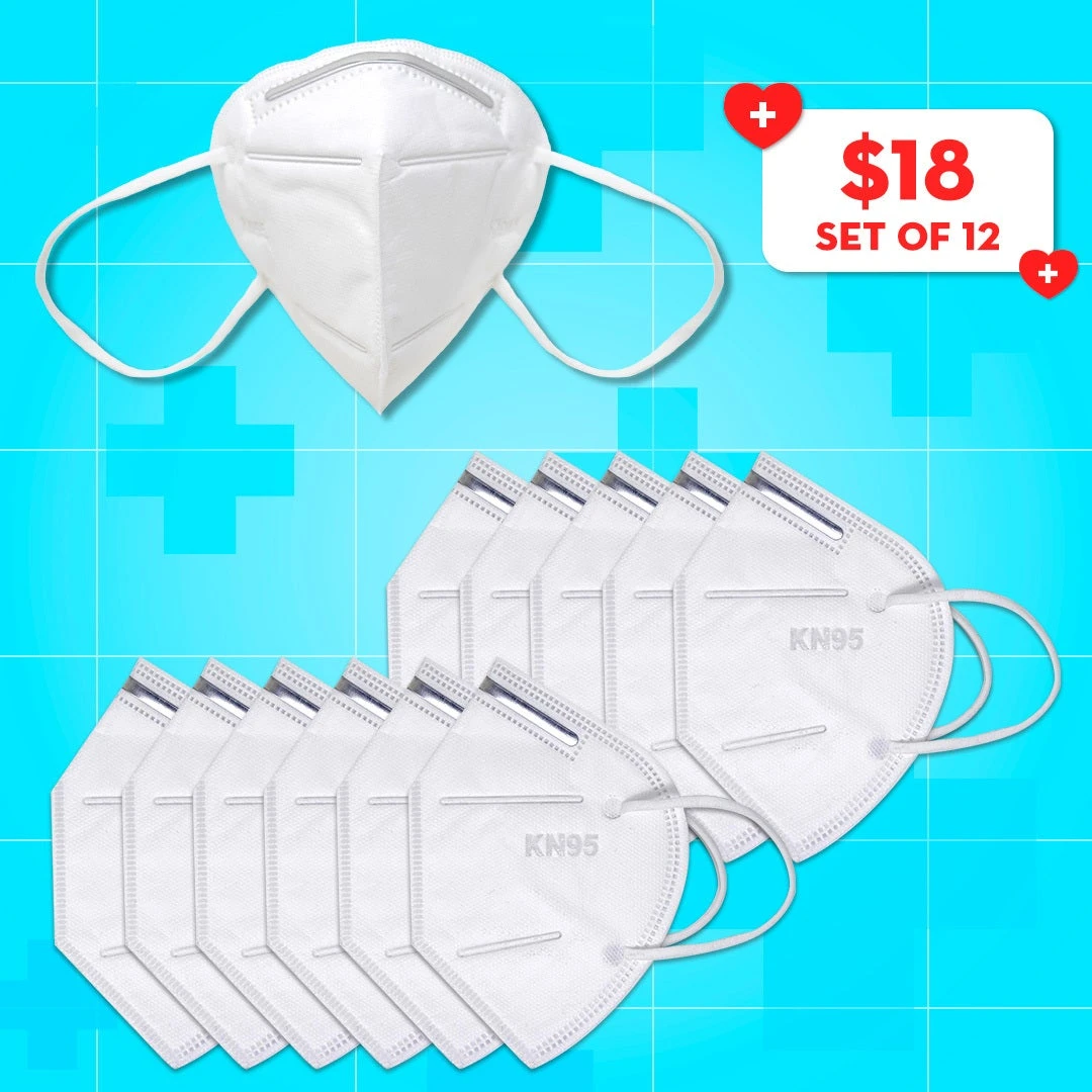 The Crème Shop KN95 Mask Executive Standard - Set Of 12 1 The Crème Shop KN95 Mask Executive Standard - Set Of 12