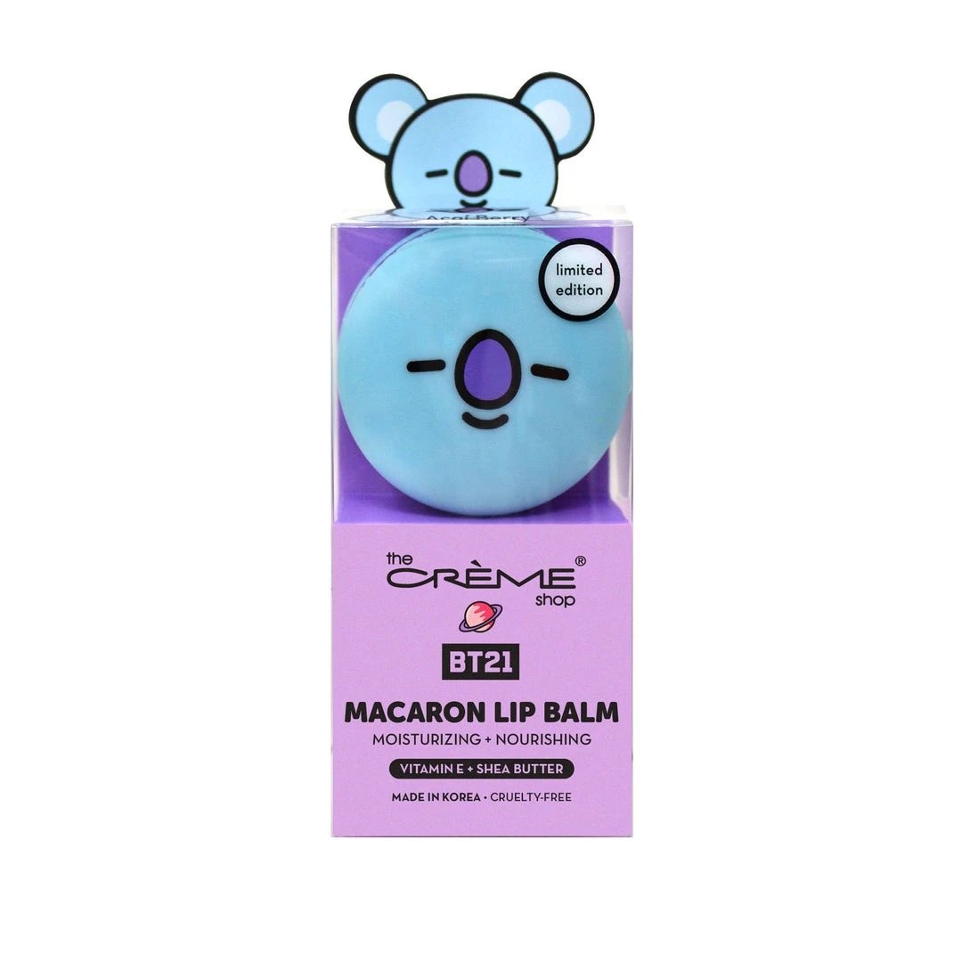 The Crème Shop X BT21 KOYA Macaron Lip Balm - Açaí Berry New Arrivals 2 The Crème Shop X BT21 KOYA Macaron Lip Balm - Açaí Berry New Arrivals