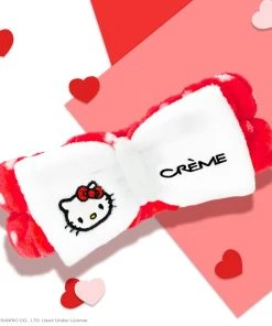 The Crème Shop X Sanrio Hello Kitty Classic White Spa Teddy Headyband™ | Cruelty-Free & Vegan
