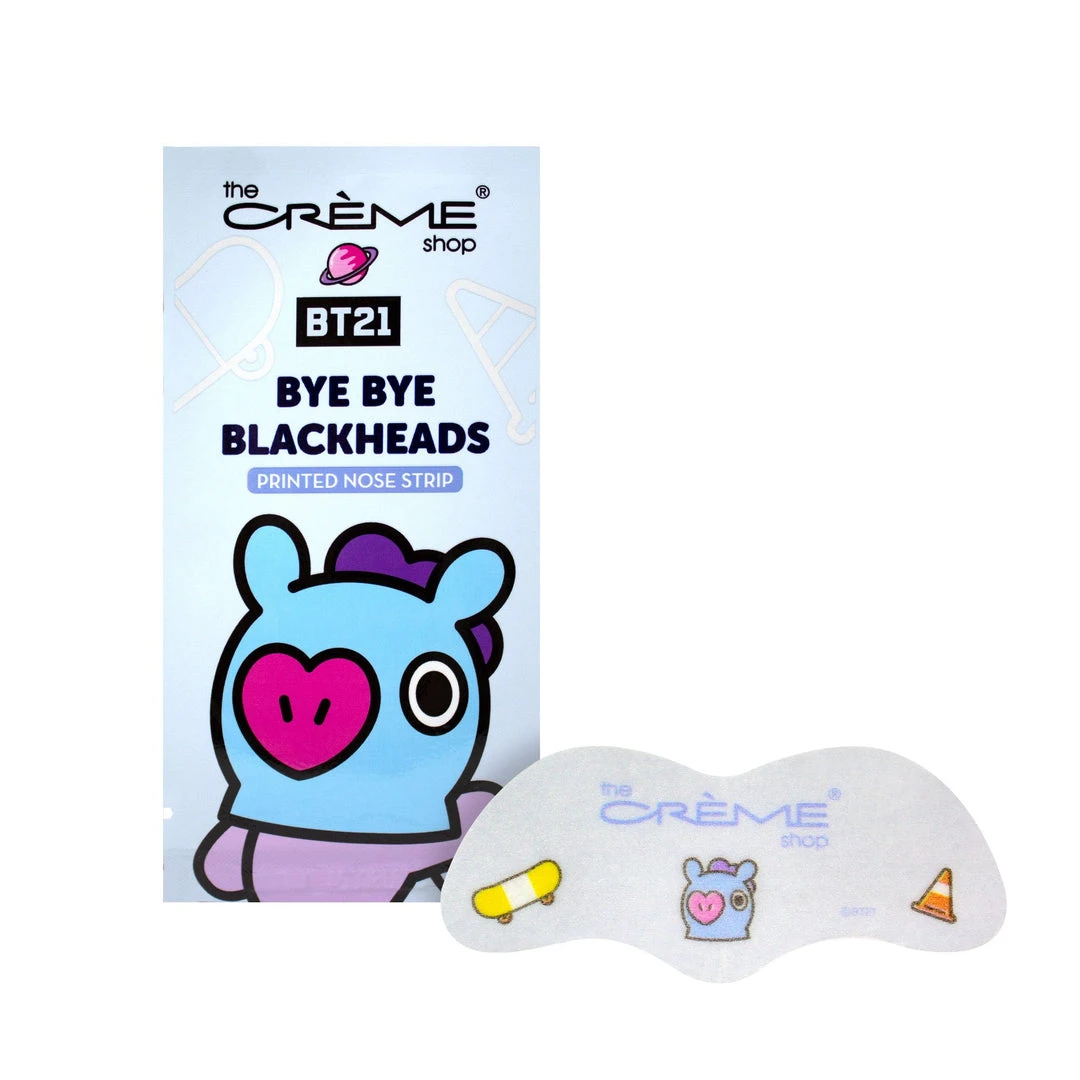 The Crème Shop X BT21 The Crème Shop | BT21: Bye Bye Blackheads - Printed Pore Strips (Set Of 8) The Crème Shop X BT21 The Crème Shop | BT21: Bye Bye Blackheads - Printed Pore Strips (Set Of 8)