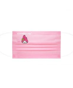 The Crème Shop X Sanrio New Arrivals My Melody X Kuromi 3-Ply Disposable Protective Face Mask Set