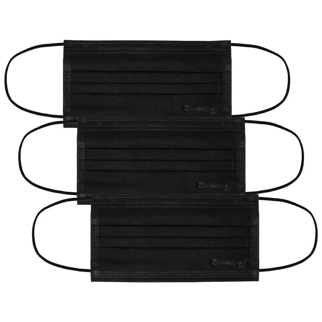 The Crème Shop 3-Ply Protective Face Mask - Black (Disposable) New Arrivals The Crème Shop 3-Ply Protective Face Mask - Black (Disposable) New Arrivals
