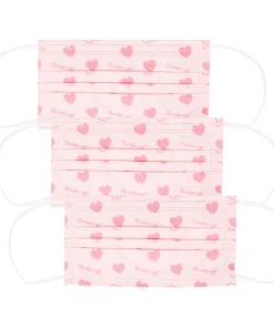 The Crème Shop 3-Ply Protective Face Mask - Heart's Content (Disposable) New Arrivals 4 The Crème Shop 3-Ply Protective Face Mask - Heart's Content (Disposable) New Arrivals