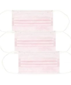 The Crème Shop New Arrivals 3-Ply Protective Face Mask - Pink (Disposable)