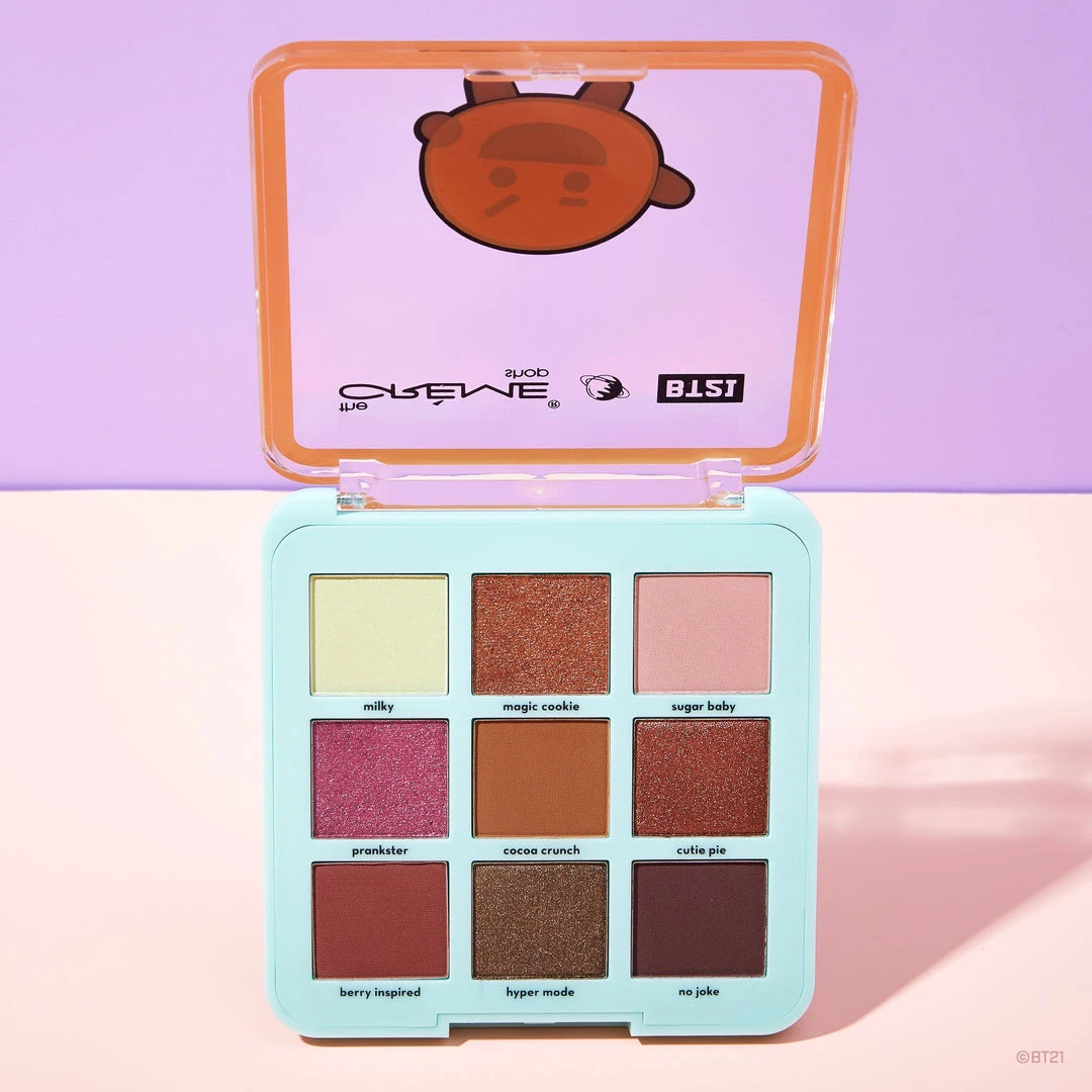 The Crème Shop X BT21 The Crème Shop | BT21: COCOA CRUNCH Eyeshadow Palette - SHOOKY 2 The Crème Shop X BT21 The Crème Shop | BT21: COCOA CRUNCH Eyeshadow Palette - SHOOKY