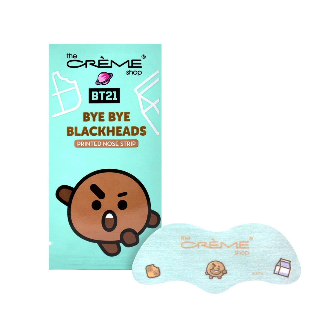 The Crème Shop X BT21 The Crème Shop | BT21: Bye Bye Blackheads - Printed Pore Strips (Set Of 8) The Crème Shop X BT21 The Crème Shop | BT21: Bye Bye Blackheads - Printed Pore Strips (Set Of 8)