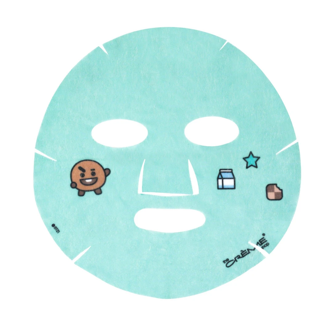 The Crème Shop X BT21 New Arrivals SHOOKY’S SHINING Printed Essence Sheet Mask - Infused With Hyaluronic Acid, Triple Peptide, Manuka Honey 2 The Crème Shop X BT21 New Arrivals SHOOKY’S SHINING Printed Essence Sheet Mask - Infused With Hyaluronic Acid, Triple Peptide, Manuka Honey