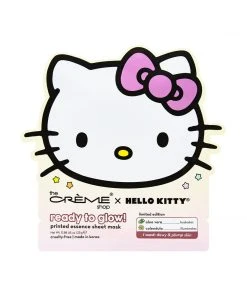 The Crème Shop X Sanrio New Arrivals The Crème Shop X Hello Kitty Ready To Glow Printed Essence Sheet Mask