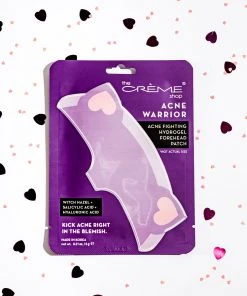 The Crème Shop Skincare Acne Warrior - Acne Fighting Hydrogel Forehead Patch - Kick Acne Right In The Blemish