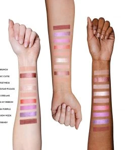 The Crème Shop X LINE FRIENDS CHOCO’S SWEET & LOVELY Eyeshadow Palette | 9 Rosy Multi-Finish Shades