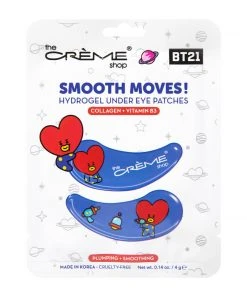 The Crème Shop X BT21 “Smooth Moves!” TATA Hydrogel Under Eye Patches | Plumping & Smoothing New Arrivals