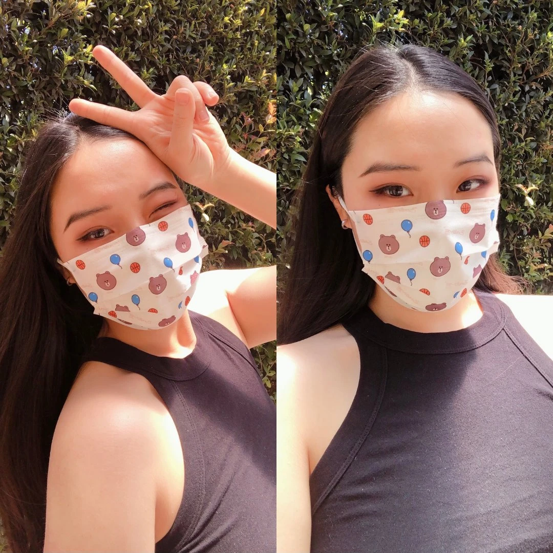 The Crème Shop X LINE FRIENDS LINE Friends Assorted 3-Ply Disposable Face Masks (Set Of 16) + 2 Reusable Pouches 6 The Crème Shop X LINE FRIENDS LINE Friends Assorted 3-Ply Disposable Face Masks (Set Of 16) + 2 Reusable Pouches