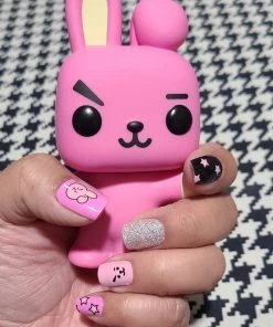 The Crème Shop X BT21 The Crème Shop | BT21: COOKY Energy Pink Gel Nail Strips (Set Of 35) New Arrivals 3 The Crème Shop X BT21 The Crème Shop | BT21: COOKY Energy Pink Gel Nail Strips (Set Of 35) New Arrivals
