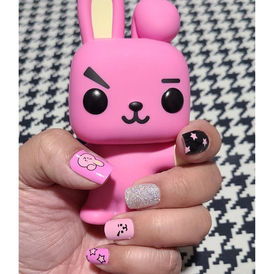 The Crème Shop X BT21 The Crème Shop | BT21: COOKY Energy Pink Gel Nail Strips (Set Of 35) New Arrivals The Crème Shop X BT21 The Crème Shop | BT21: COOKY Energy Pink Gel Nail Strips (Set Of 35) New Arrivals