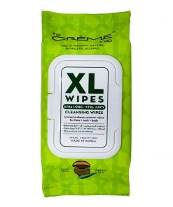The Crème Shop XL Makeup Removing Cleansing Wipes - Aloe Vera & Green Tea