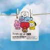 The Crème Shop X BT21 BABY GLOWY Like UNIVERSTAR Printed Essence Sheet Mask (Glycerin, Polyglutamic Acid, Apple Extract) New Arrivals