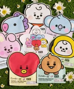 The Crème Shop X BT21 BABY New Arrivals The Crème Shop | BT21 BABY: Complete Printed Essence Sheet Mask Collection ($32 Value)