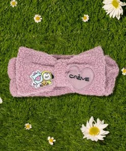 The Crème Shop X BT21 BABY BT21 BABY Plush Spa Teddy Headyband™ - Lavender Fluff New Arrivals