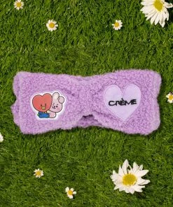 The Crème Shop X BT21 BABY New Arrivals BT21 BABY Plush Spa Teddy Headyband™ - Starstruck Purple