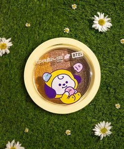 The Crème Shop X BT21 BABY CHIMMY Ultra-Pigmented Eyeshadow Trio - Banana Taffy New Arrivals