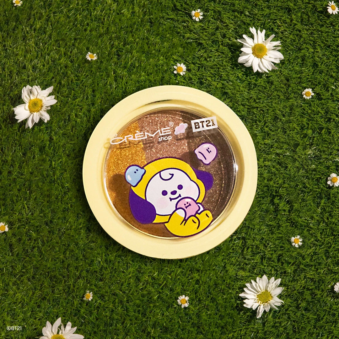 The Crème Shop X BT21 BABY CHIMMY Ultra-Pigmented Eyeshadow Trio - Banana Taffy New Arrivals The Crème Shop X BT21 BABY CHIMMY Ultra-Pigmented Eyeshadow Trio - Banana Taffy New Arrivals