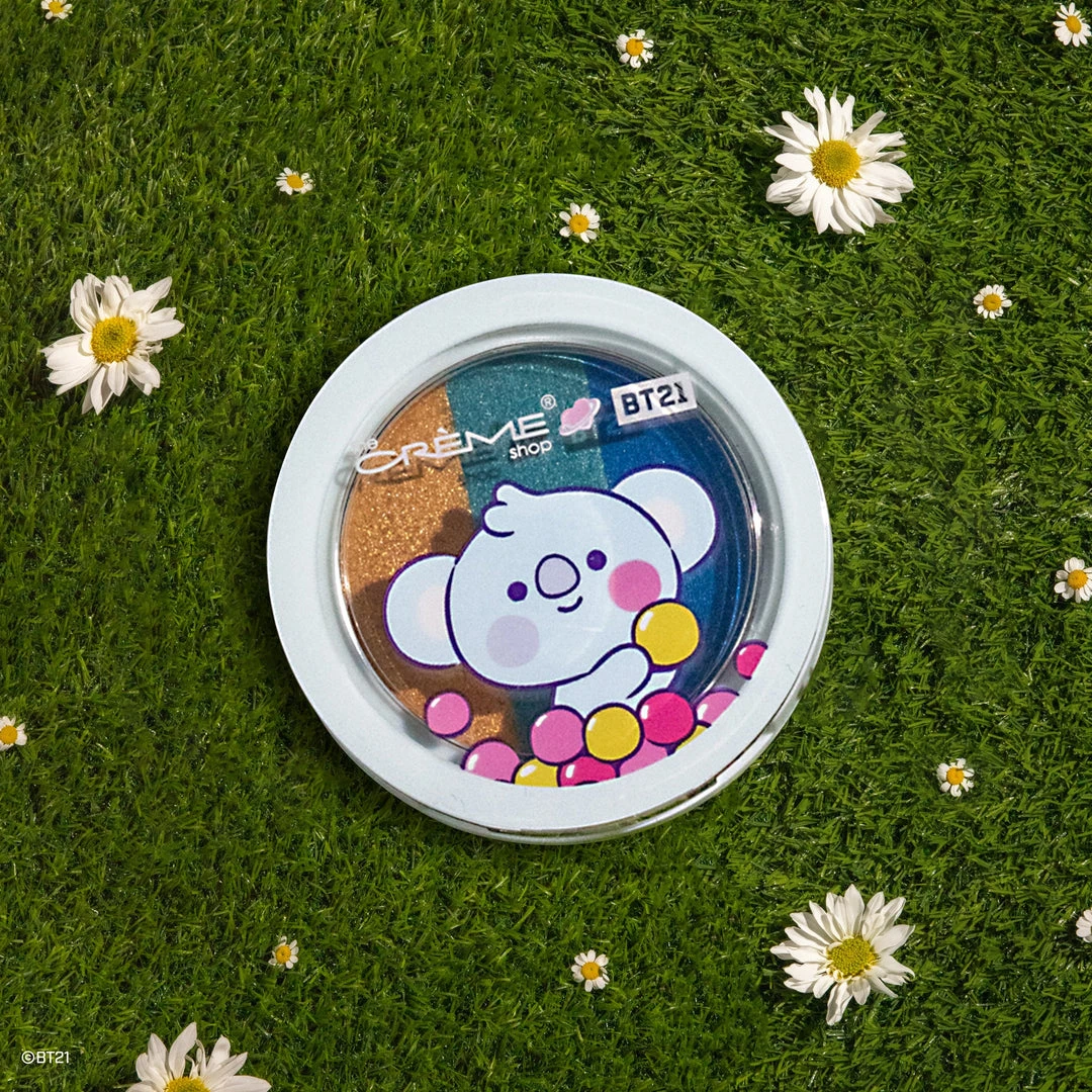 The Crème Shop X BT21 BABY KOYA Ultra-Pigmented Eyeshadow Trio - Blueberry Bon Bon New Arrivals The Crème Shop X BT21 BABY KOYA Ultra-Pigmented Eyeshadow Trio - Blueberry Bon Bon New Arrivals