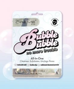 The Crème Shop Bubble Bubble No More Trouble 3-In-1 Sheet Mask