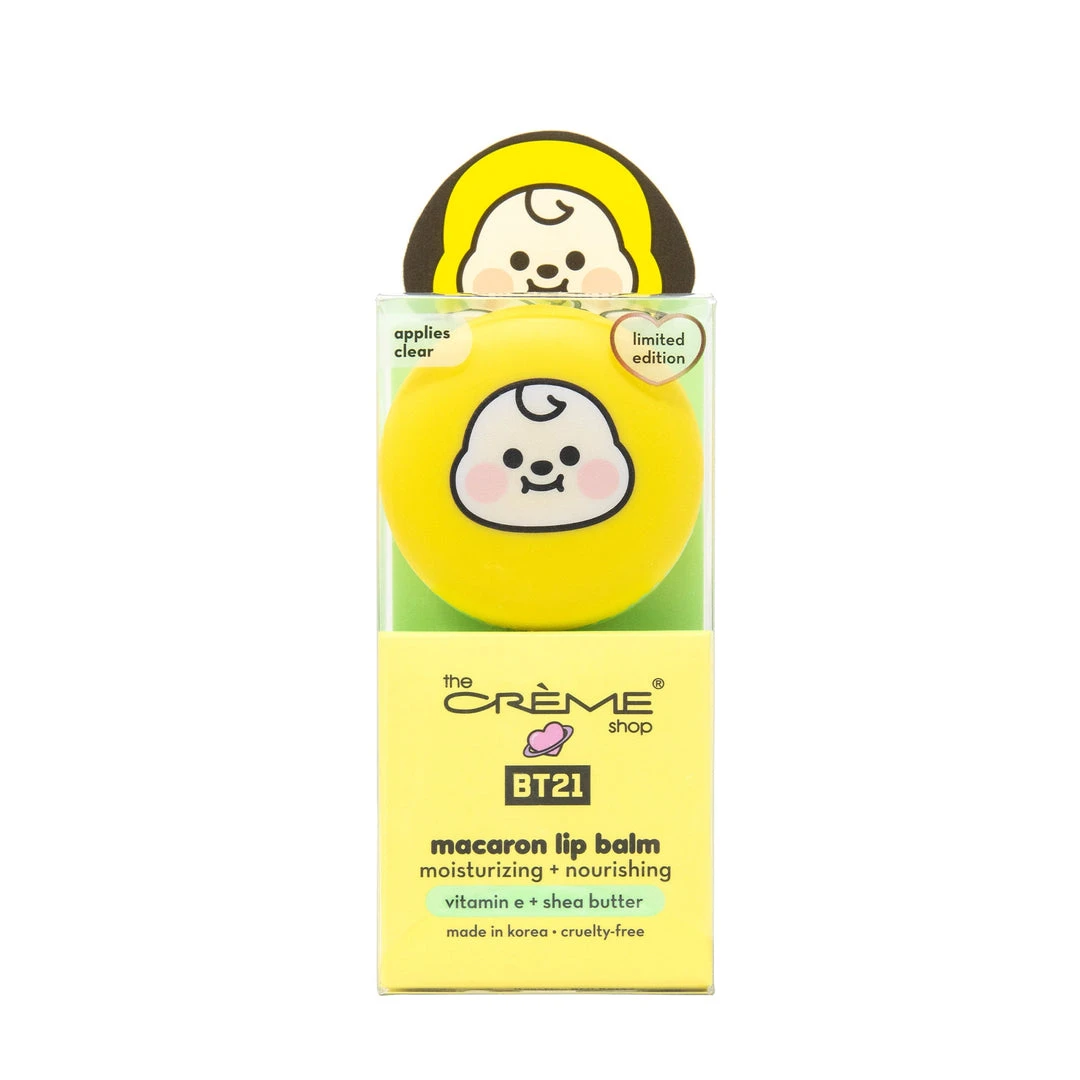 The Crème Shop X BT21 BABY CHIMMY Macaron Lip Balm - Banana Milk (Clear) The Crème Shop X BT21 BABY CHIMMY Macaron Lip Balm - Banana Milk (Clear)