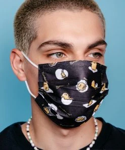 The Crème Shop X Sanrio New Arrivals 3-Ply Protective Face Mask - Gudetama (Disposable)