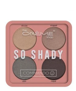 The Crème Shop Makeup "So Shady" Eyeshadow Palette Commando 7 The Crème Shop Makeup