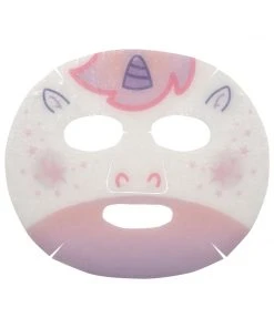 The Crème Shop Glow Up, Skin! Animated Unicorn Face Mask - Shimmery Rainbow Pearl