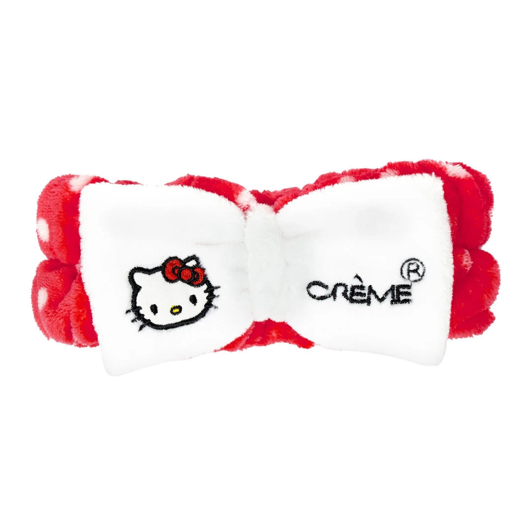 The Crème Shop X Sanrio Hello Kitty Classic White Spa Teddy Headyband™ | Cruelty-Free & Vegan 2 The Crème Shop X Sanrio Hello Kitty Classic White Spa Teddy Headyband™ | Cruelty-Free & Vegan