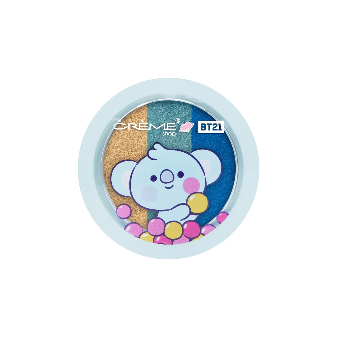 The Crème Shop X BT21 BABY KOYA Ultra-Pigmented Eyeshadow Trio - Blueberry Bon Bon New Arrivals The Crème Shop X BT21 BABY KOYA Ultra-Pigmented Eyeshadow Trio - Blueberry Bon Bon New Arrivals