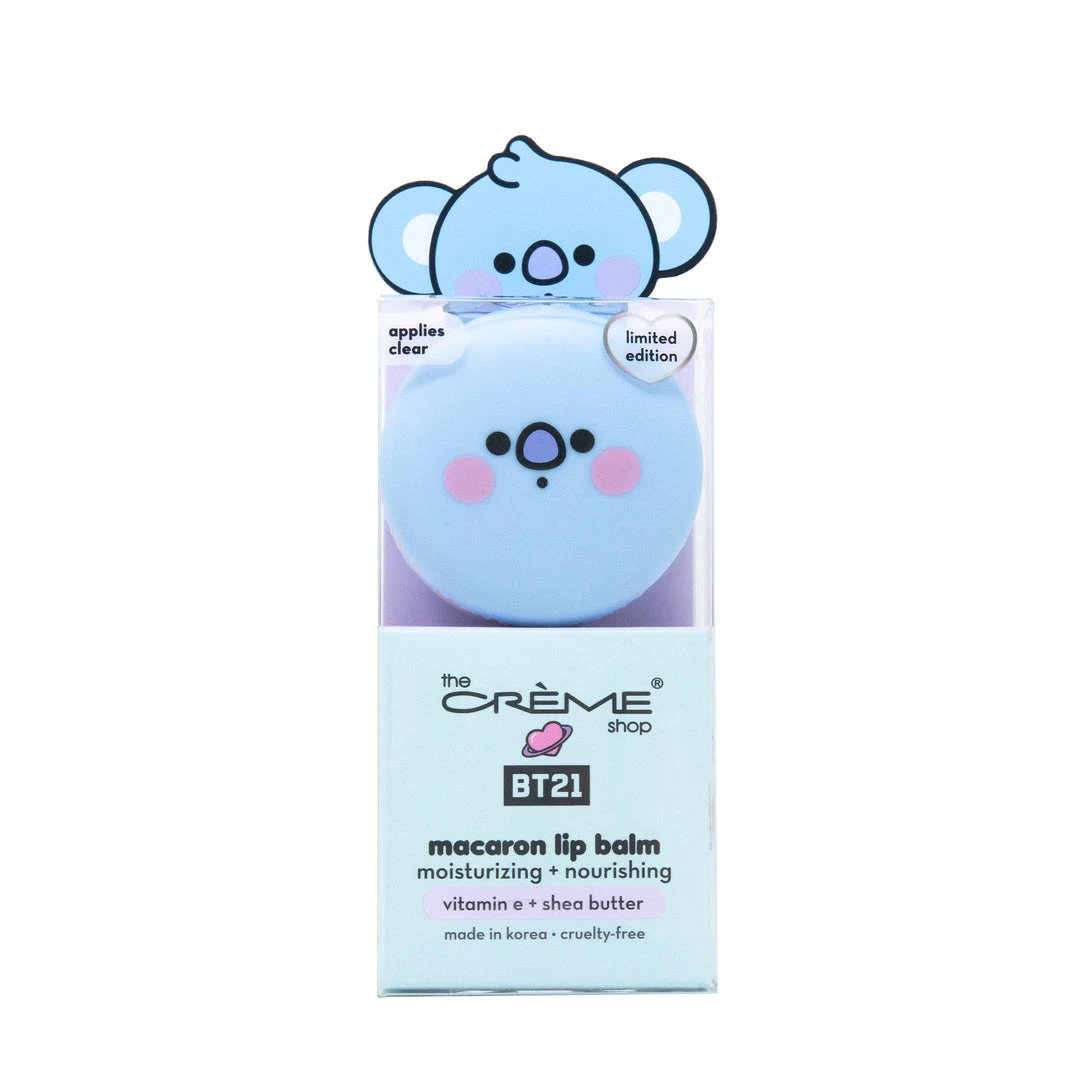 The Crème Shop X BT21 BABY KOYA Macaron Lip Balm - Soda Pop (Clear) New Arrivals The Crème Shop X BT21 BABY KOYA Macaron Lip Balm - Soda Pop (Clear) New Arrivals