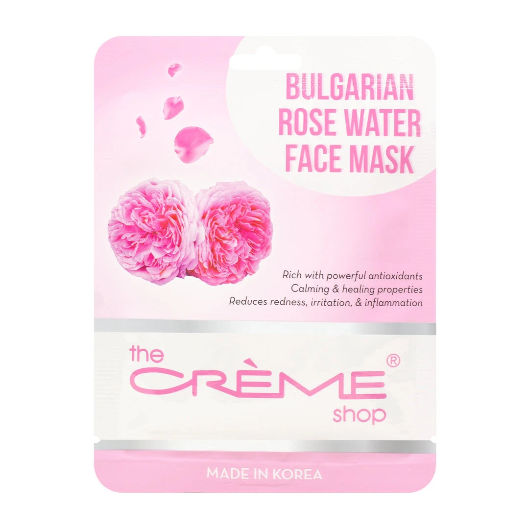 The Crème Shop Bulgarian Rose Water Face Mask The Crème Shop Bulgarian Rose Water Face Mask