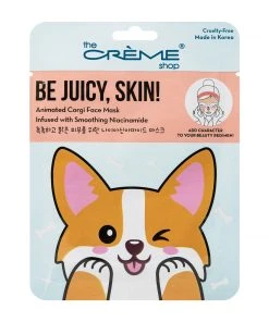 The Crème Shop Be Juicy, Skin! Animated Corgi Face Mask New Arrivals