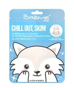 The Crème Shop Chill Out, Skin! Animated Arctic Fox Face Mask - Hydrating & Cooling Glacial Water