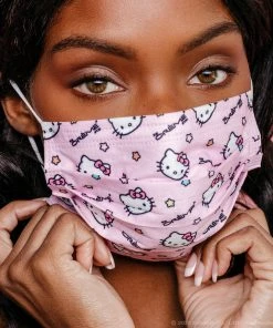 The Crème Shop X Sanrio Hello Kitty 3-Ply Disposable Protective Face Mask | Cosmic Cutie New Arrivals 9 The Crème Shop X Sanrio Hello Kitty 3-Ply Disposable Protective Face Mask | Cosmic Cutie New Arrivals