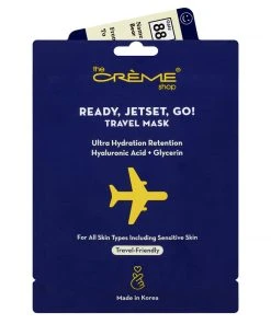 The Crème Shop New Arrivals Ready, Jetset, Go! Travel Mask