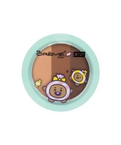 The Crème Shop X BT21 BABY New Arrivals SHOOKY Ultra-Pigmented Eyeshadow Trio - Cookies & Creme