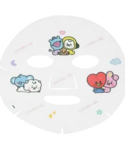 The Crème Shop X BT21 BABY GLOWY Like UNIVERSTAR Printed Essence Sheet Mask (Glycerin, Polyglutamic Acid, Apple Extract) New Arrivals